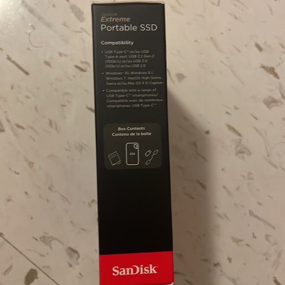 SanDisk extreme portable SSd 1TB - Picture 4 of 7